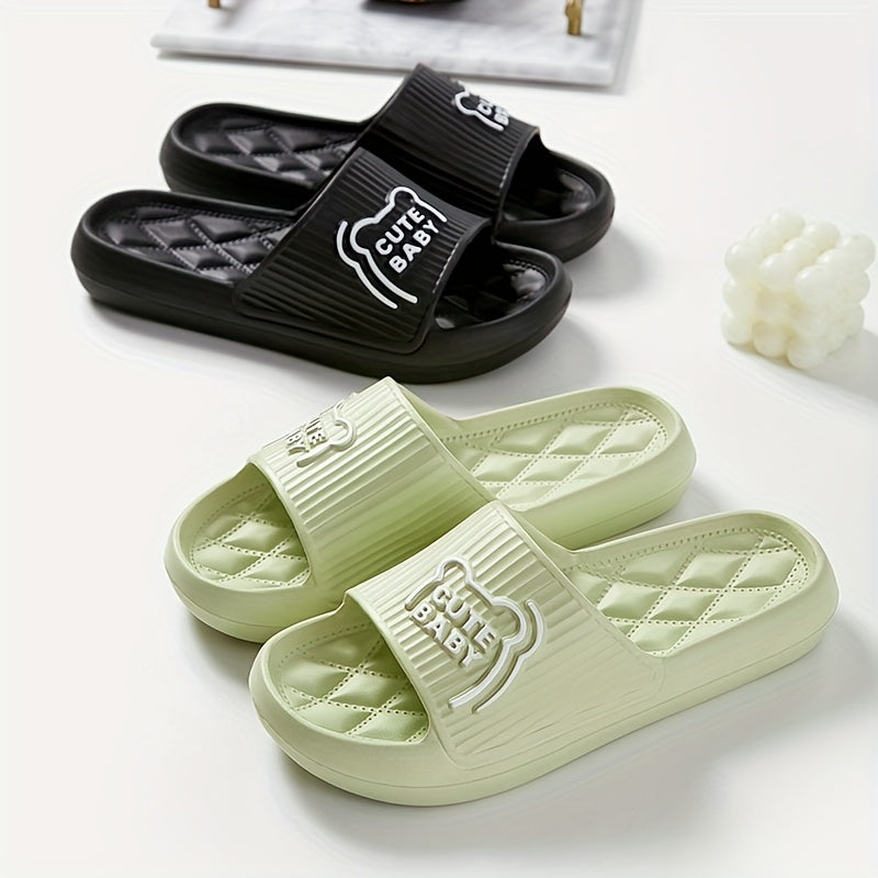 Minimalist Indoor Pillow Slides Soft Sole Non Slip Shoes