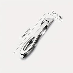 Stainless Steel Large Opening Nail Clipper Thick Nail Scissors