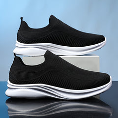 Men's Athletic Slip-On Shoes - Lightweight & Breathable