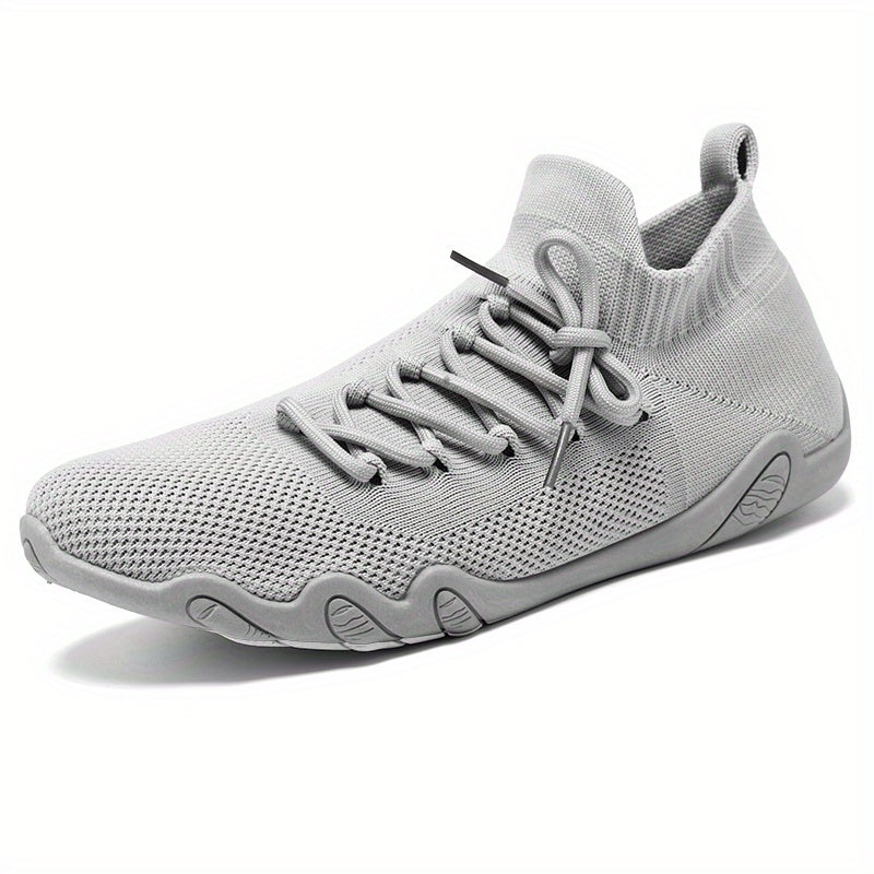 Men's Knitted Casual Shoes Non Slip Sneakers For Traveling