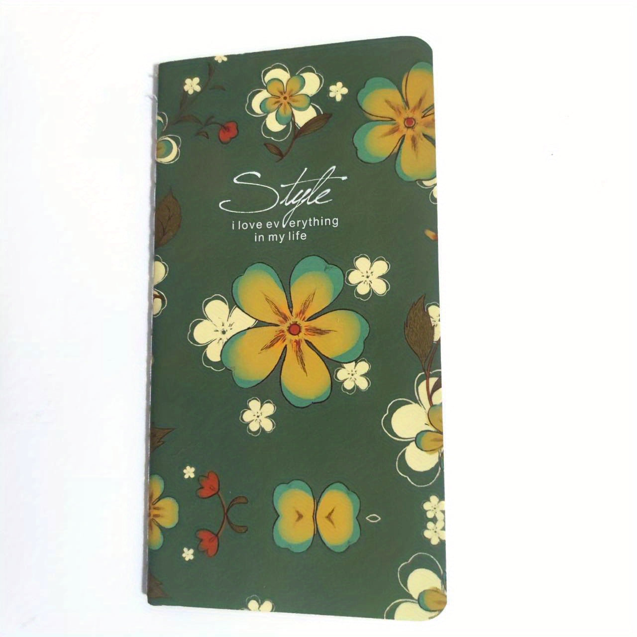 50pg Portable Retro Notebook Faux Leather Cover Thread Binding Vintage Style