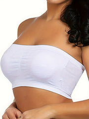 Soft Strapless Bandeau Bra Stretch Everyday Lingerie