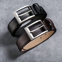 Men's Business Casual Buckle Belt for Birthday