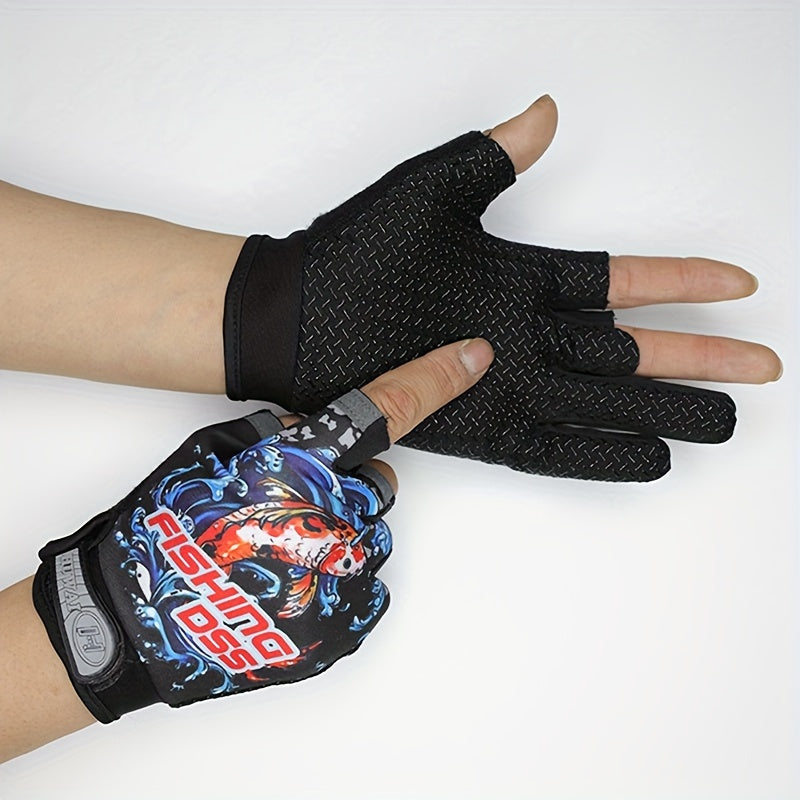 Outdoor Fishing Gloves Non slip Cycling Gloves