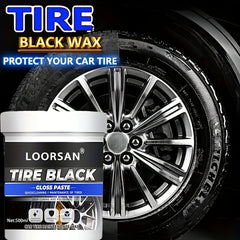 Tire Refurbishment Coating Paste Wax Polish Gloss Cleaner Protecting Tires