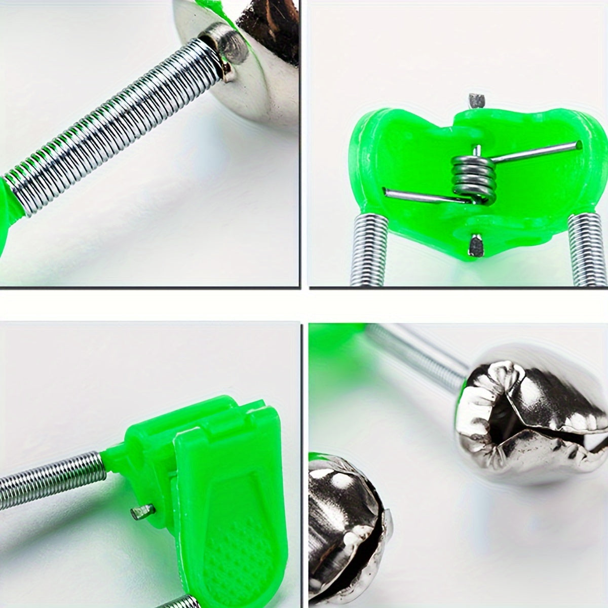 5pcs Sea Rod Plastic Alarm Bell Clip Fishing Bite Indicators
