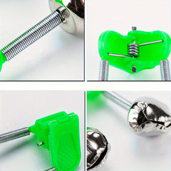 5pcs Sea Rod Plastic Alarm Bell Clip Fishing Bite Indicators