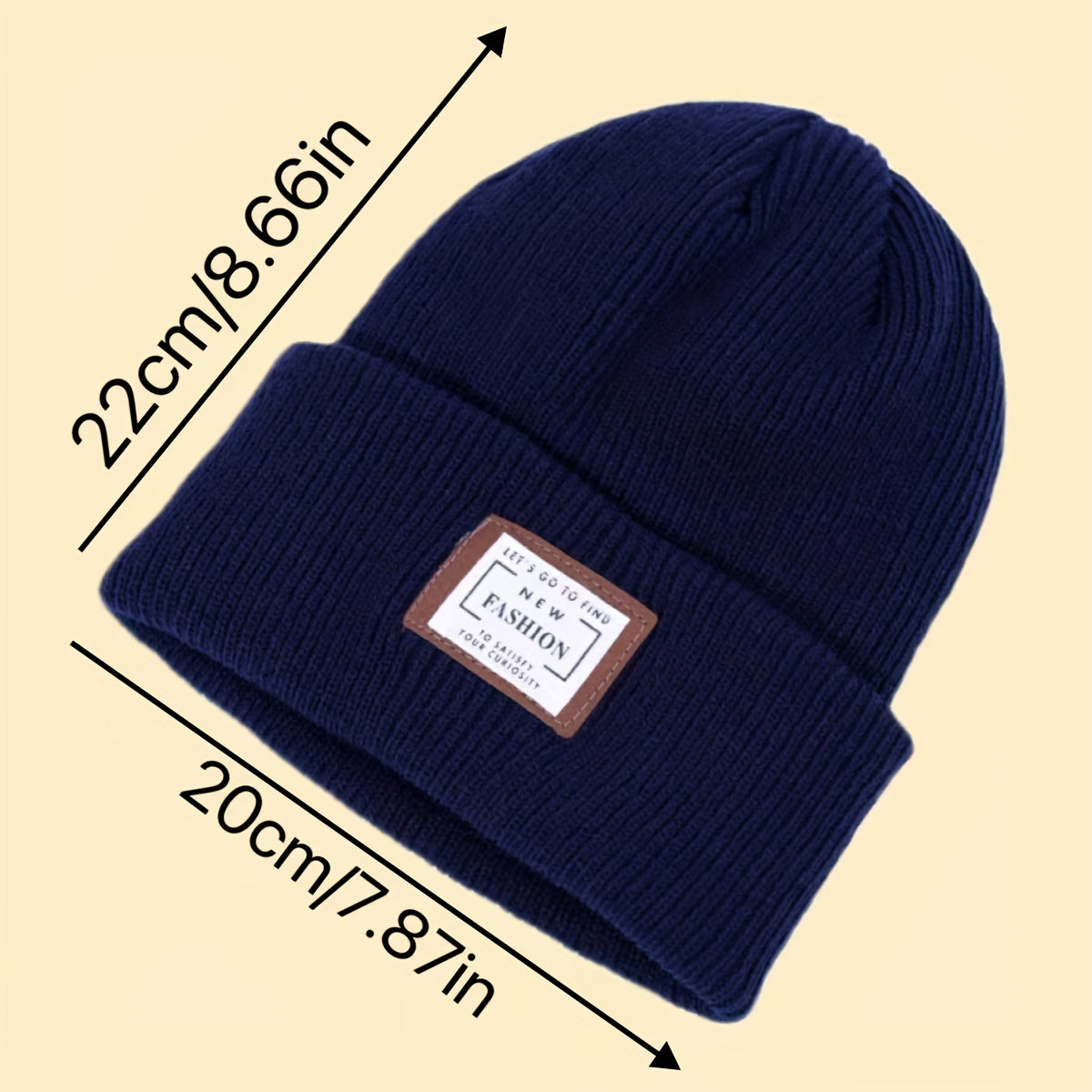 Knitted Winter Cycling Skiing Hat Unisex