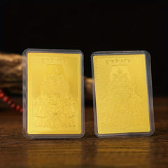 Wealth God Temple Safe Rune Card for Protection