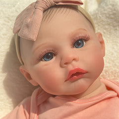 1pc Icradle 45 Youngsters Doll Soft Cloth Body 3D Skin with Visible Veins