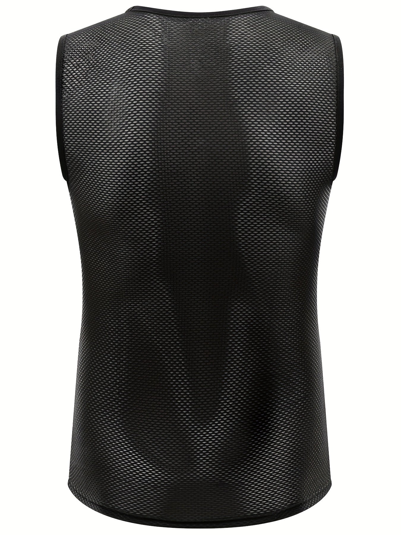 Men's Mesh Cycling Tank Top Quick Dry Sleeveless Shirt