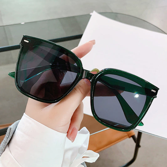 Oversized Cat Eye Sunglasses Square Frame Glasses UV400