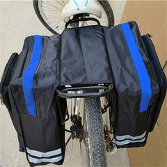 Rear Rack Bag Mountain Bike Double Pack Saddle Bag