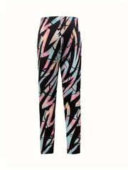 Ombre Striped High Stretch Yoga Pants