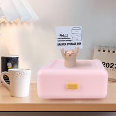 Plastic Storage Drawer Desk Drawer Unit Box Medium 8 18''