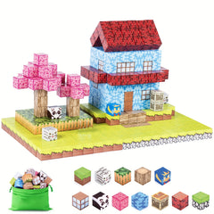 64pc Educational Building Blocks Set for Boys and Girls