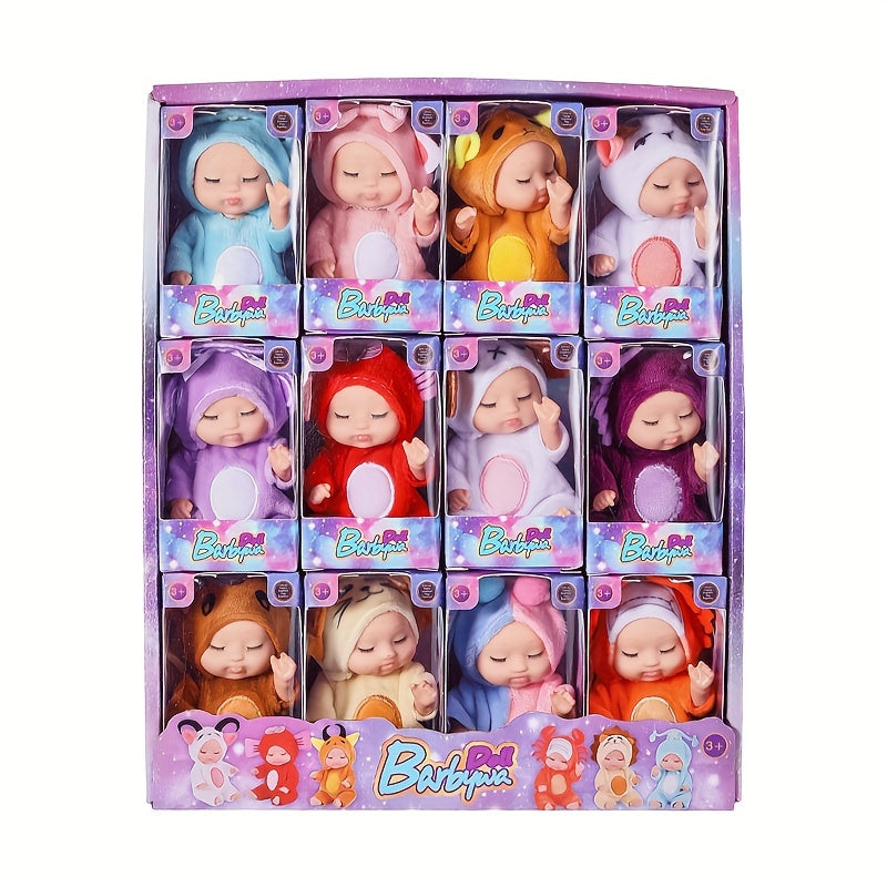 12pcs Princess Doll Twelve Zodiac Signs Theme for Girls and Boys