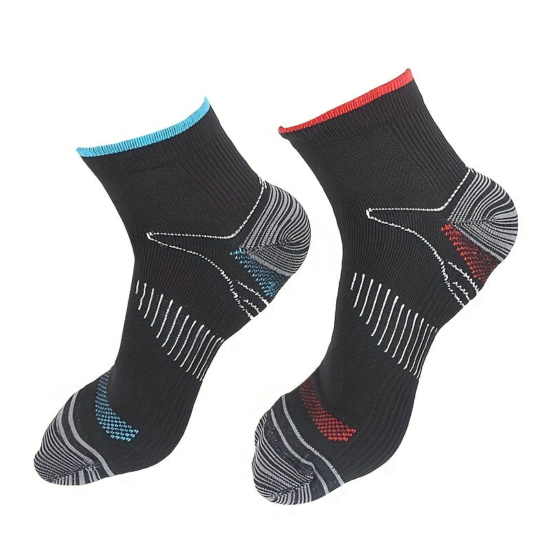 Men's Compression Socks Breathable Athletic Sport Socks