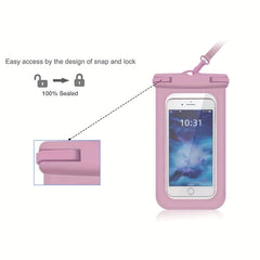 Waterproof Dry Bag & Phone Case Roll Up Sack for Water Activities