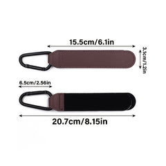 2pcs Baby Stroller Hook Multifunctional Artificial Leather Stroller Hooks