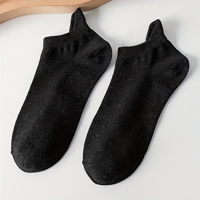 7 Pairs Mixed Short Socks Heel Guard Ankle Socks Women's Stockings