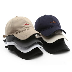 Fish Embroidered Baseball Cap Adjustable Hip Hop Trucker Sun Hat