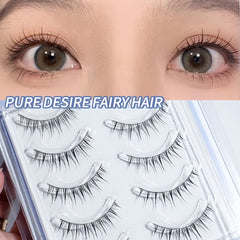Japanese Wispy False Lashes Pack Natural Look Faux Mink Eyelashes