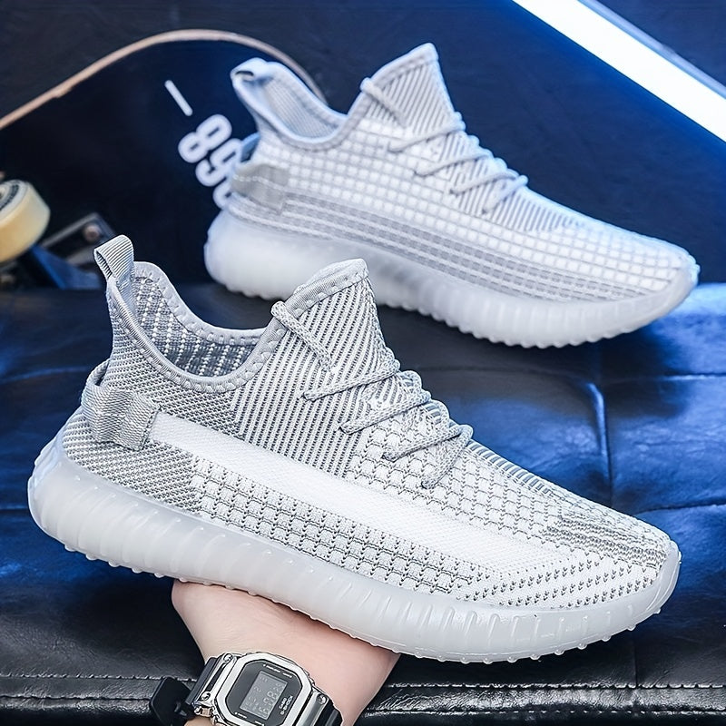 Women's Breathable Lace Up Sneakers Low Casual Sporty Platform Shoes