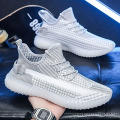 Women's Breathable Lace Up Sneakers Low Casual Sporty Platform Shoes