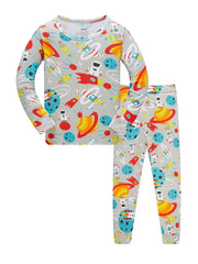 Boys Pajamas 2 Piece Set PJs For Kids Children Sleepwear 1 10 Years