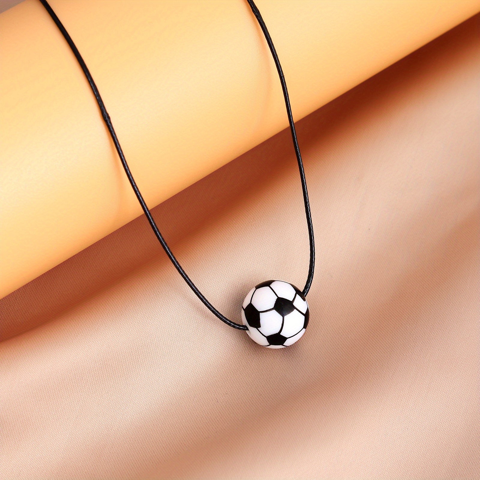Stainless Steel Sports Pendant Necklace for Men and Women