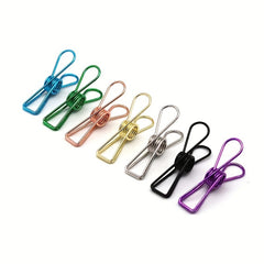5pcs Metal Photo Office Clips Memo Paper Peg Clothespin Stationery
