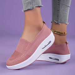 Women's Casual Air Cushion Shoes Thick Bottom Lazy Shoes