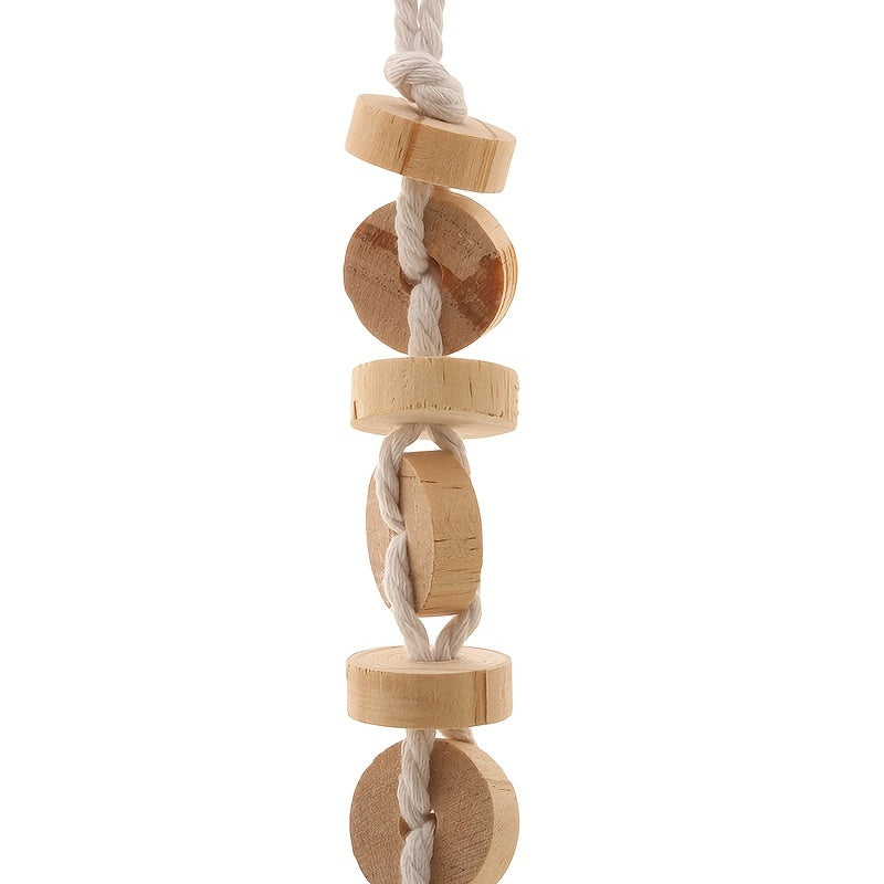 Parrot Gnawing Toy Hanging Parrot Chew Toy With Hook Bird Cage Accessories