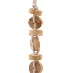 Parrot Gnawing Toy Hanging Parrot Chew Toy With Hook Bird Cage Accessories