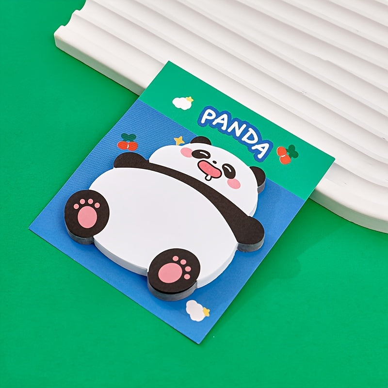 60pg Cartoon Panda Sticky Notes - Student Message Note, N Times Sticky Notes