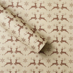 Christmas Gift Wrapping Paper Deer Tissue Paper Bouquet Supplies