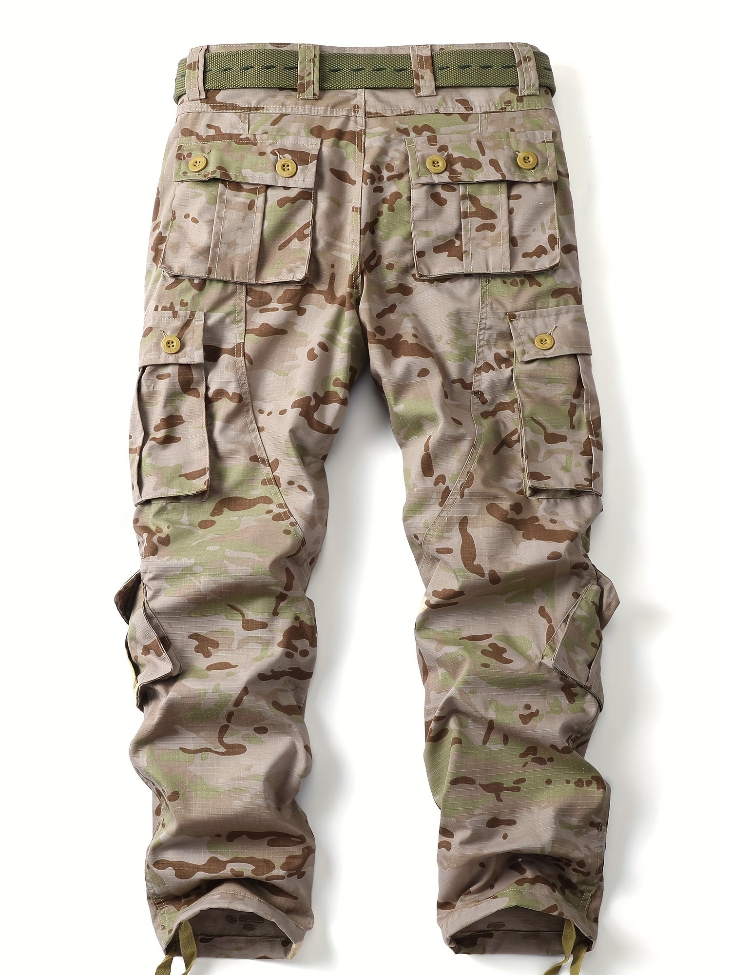 Classic Camo Cargo Pants Men's Tactical Outdoor Hiking Fishing