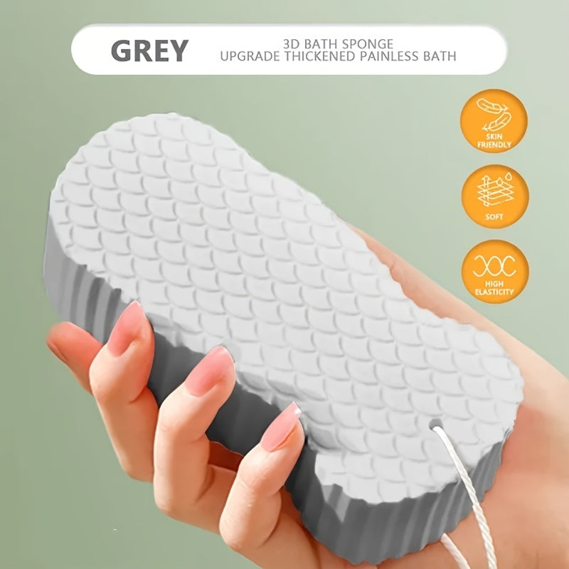 Exfoliating Bath Scrub Sponge Shower Brush