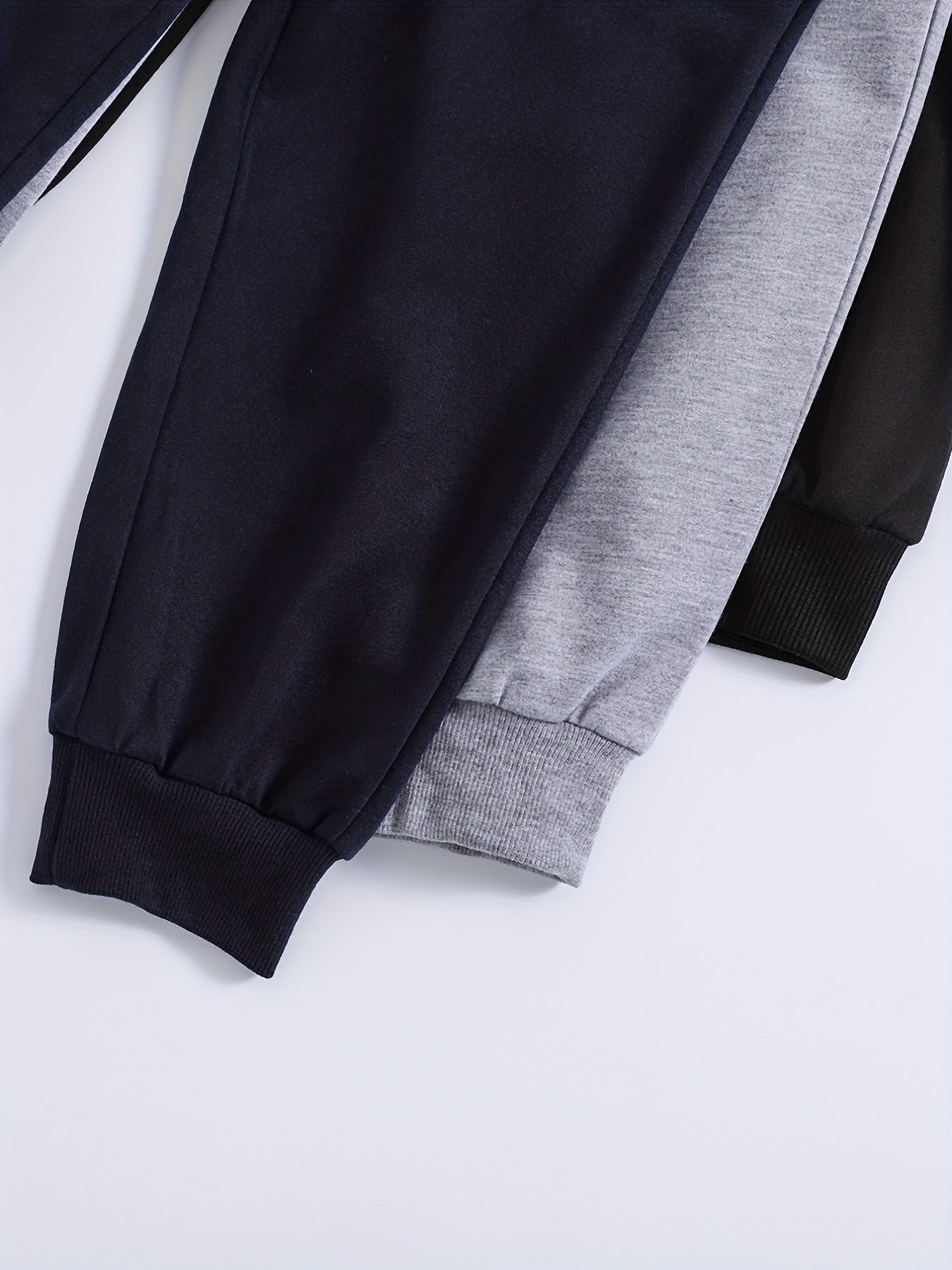 3pcs Boys Casual Active Sweatpants Jogger Sports Pants Kids Clothes