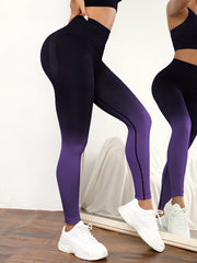 High Waist Seamless Yoga Pants Butt Lifting Running Slimming Yoga Leggings