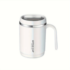 Large Capacity Stainless Steel Water Cup With Cover And Straw