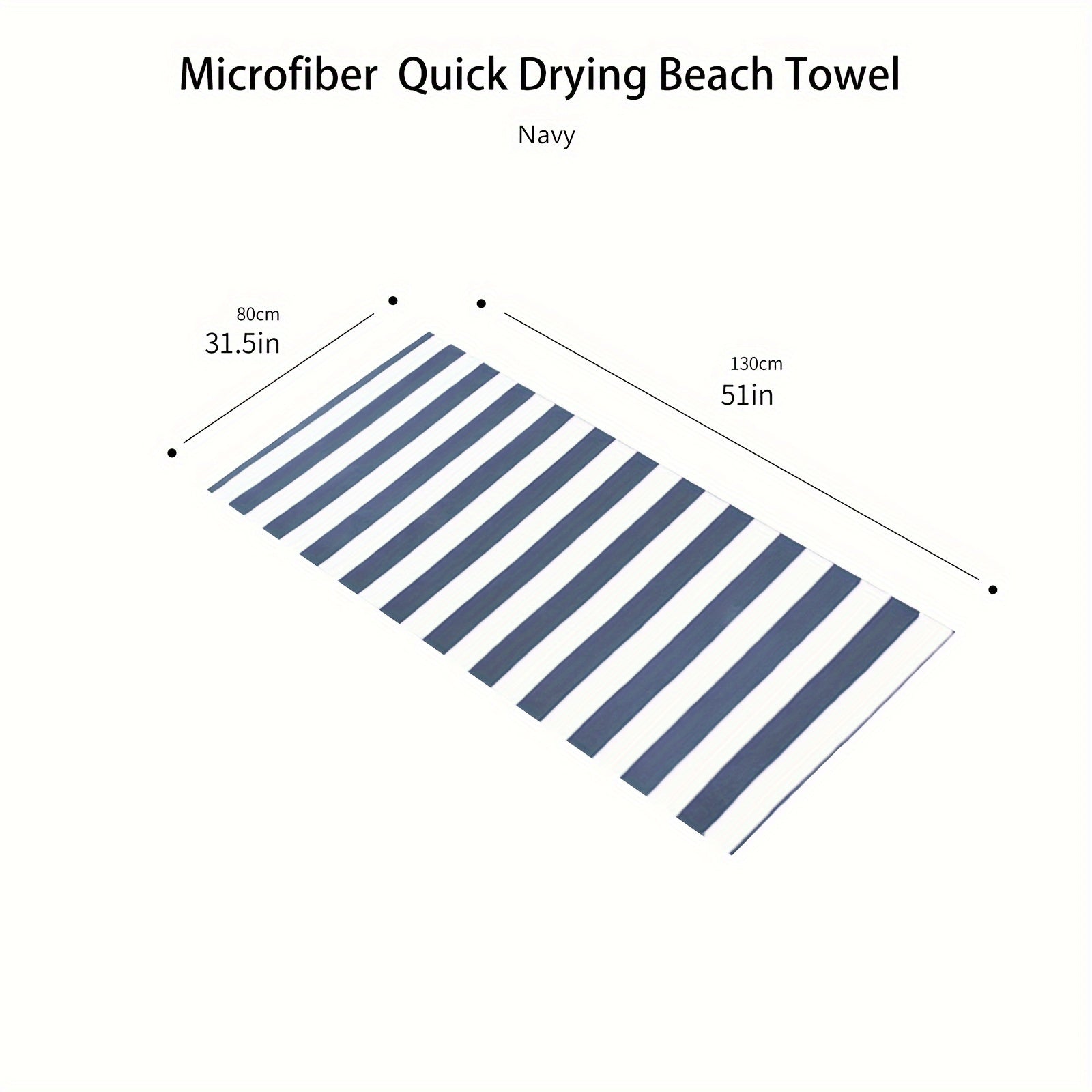 Soft Microfiber Towel for Camping Sports Fitness Travel