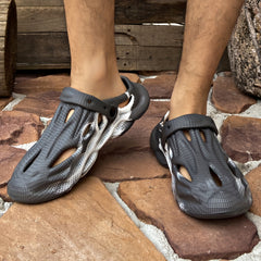 Hollow Lightweight Clogs: Non Slip Foam Runners for Sports