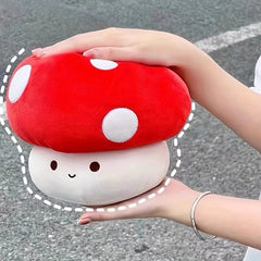 Cute Cartoon Mushroom Plush Toy - Perfect Gift for Christmas & Birthday