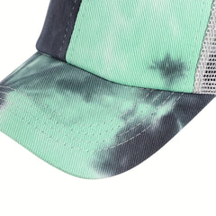 Kids Tie Dye Mesh Cap for Sun Protection