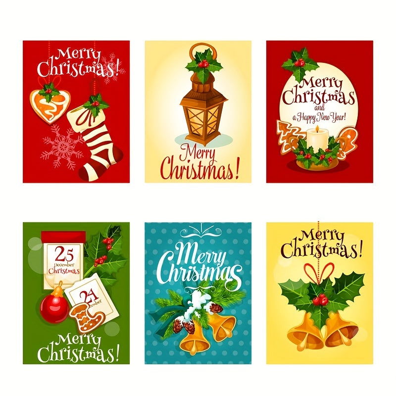 Christmas Holiday Explosive Style Roll Sticker Decoration Gift