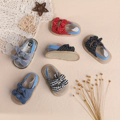 Bowknot Open Toe Sandals for Baby Girls