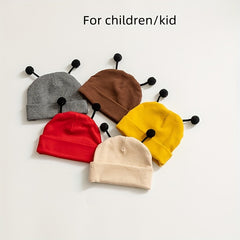Newborn Photography Props Soft Beanie Hat with Bee Trigger