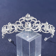 Golden Wedding Crowns And Tiaras Bride Princess Rhinestone Headband